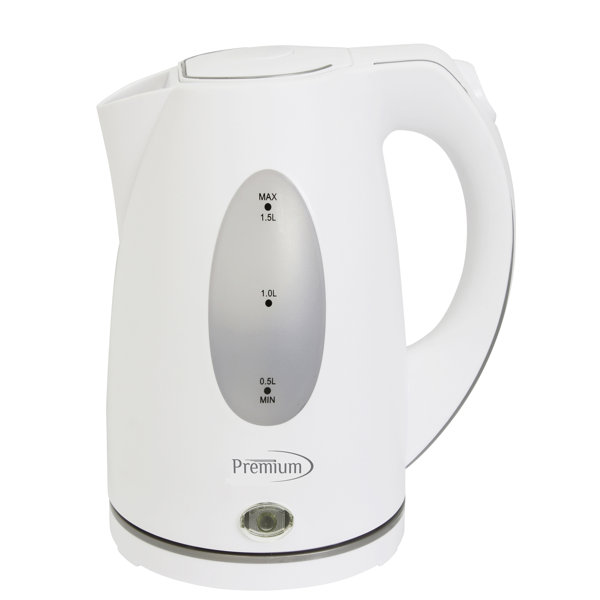 Premium Levella Premium 1.6 qt. Plastic Electric Tea Kettle & Reviews Wayfair